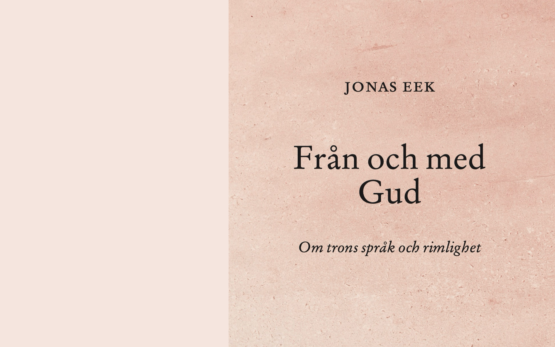 Från och med Gud