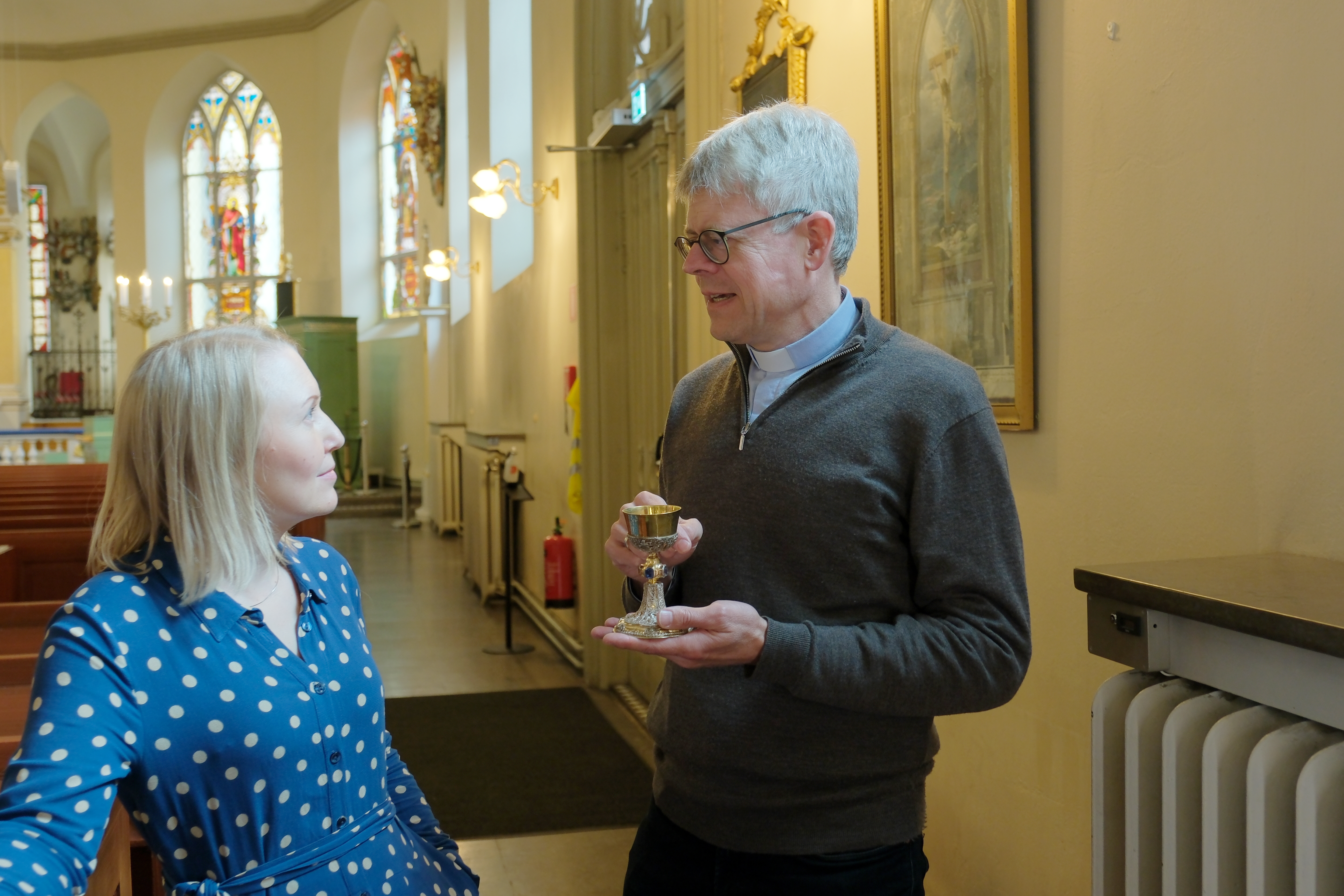 Inne i Tyska kyrkan