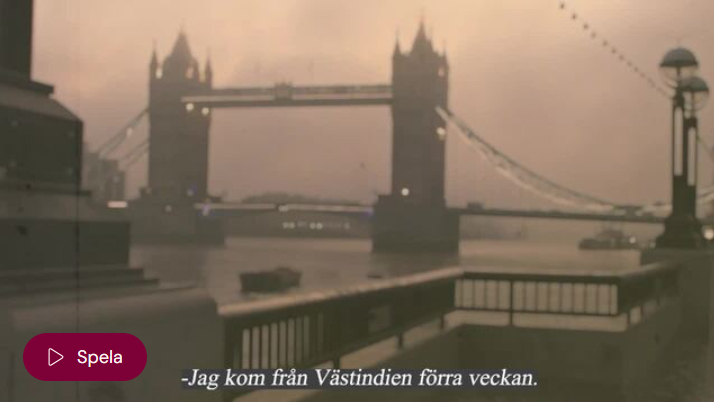 Svartvitt foto på Tower Bridge i London