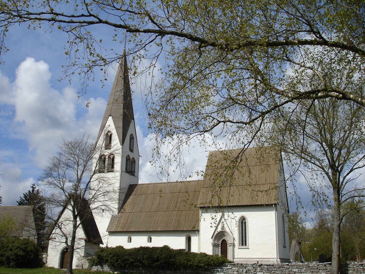 Exteriör bild Garde kyrka