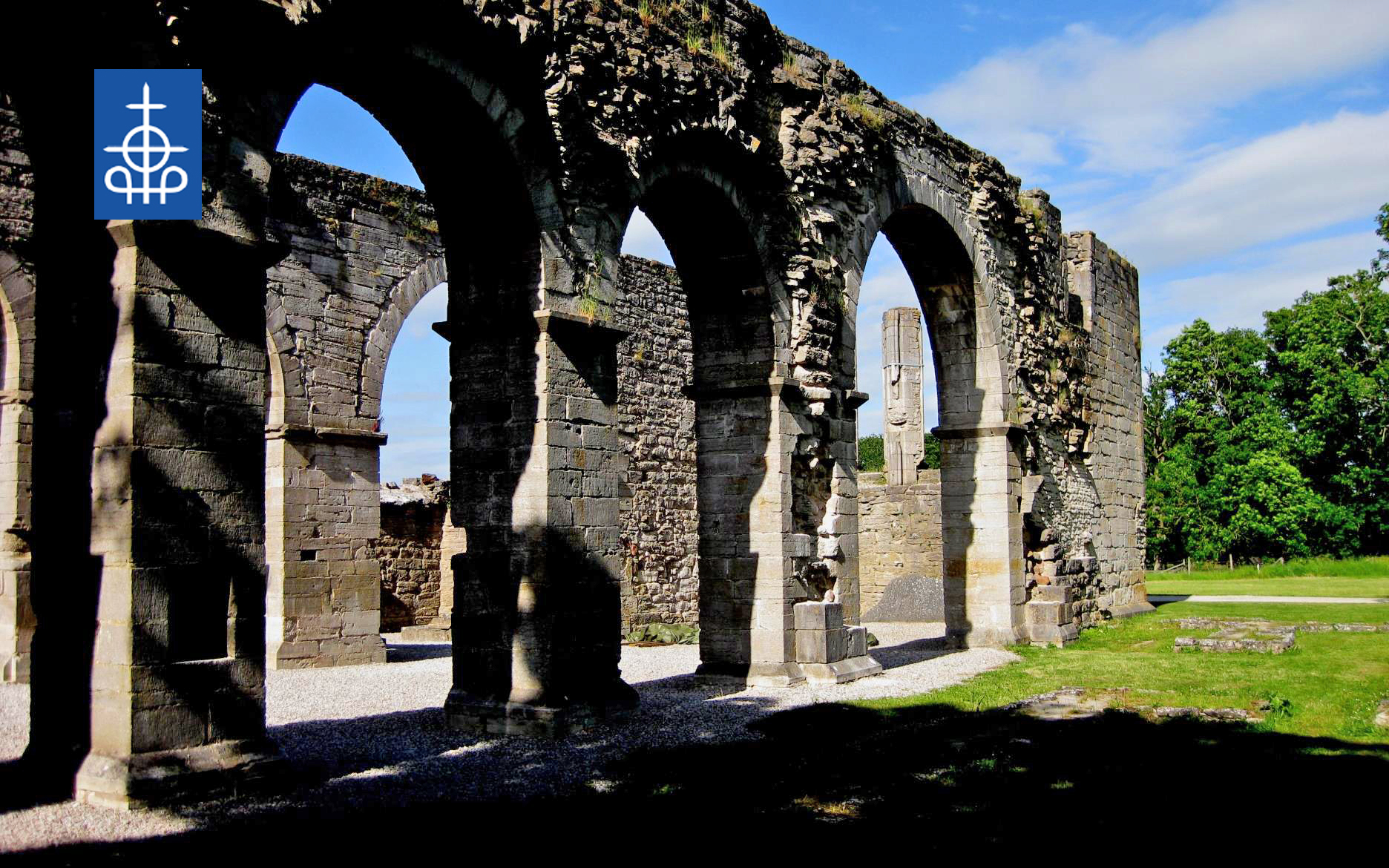 Roma klosterruin