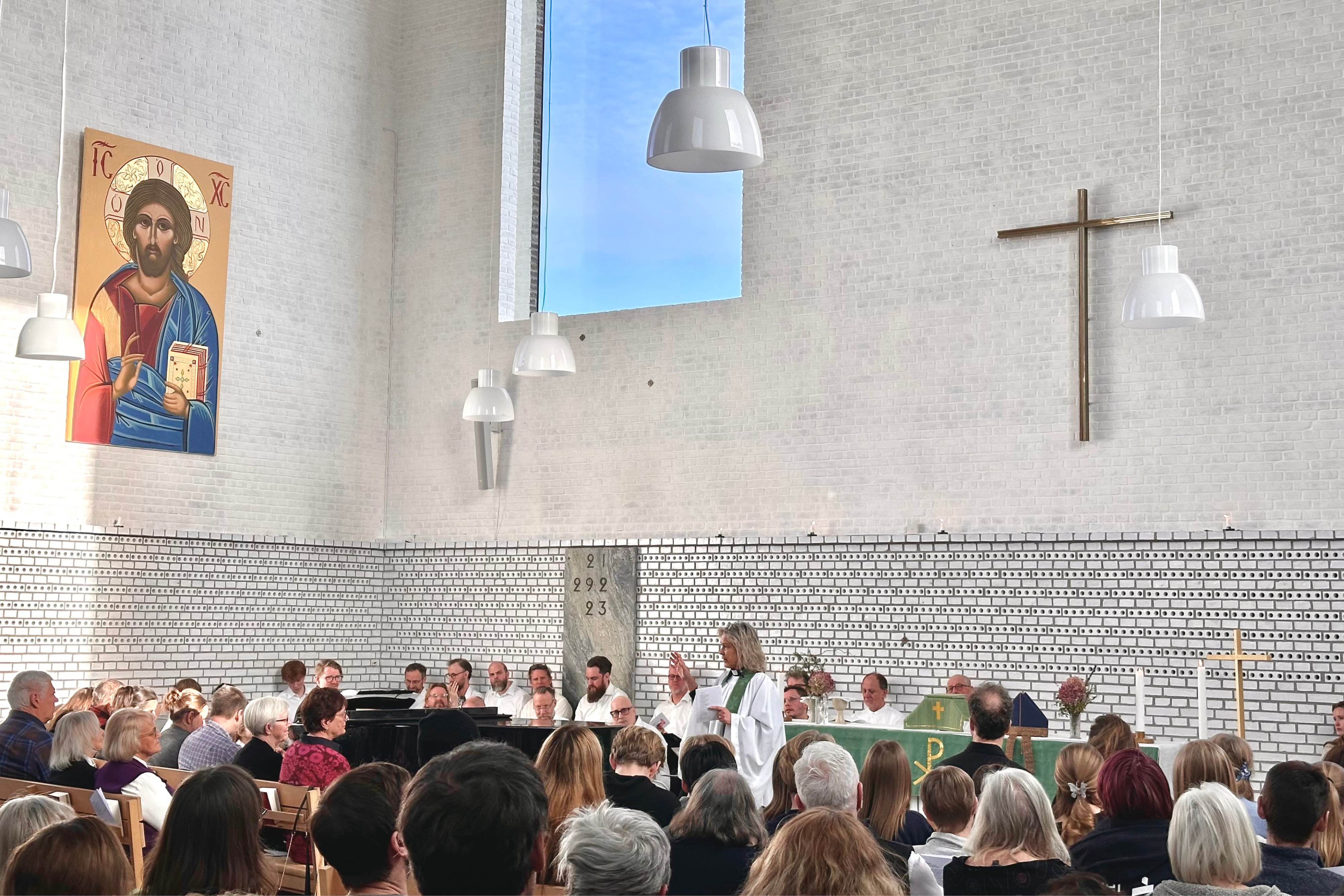 Mässa i Årsta kyrka