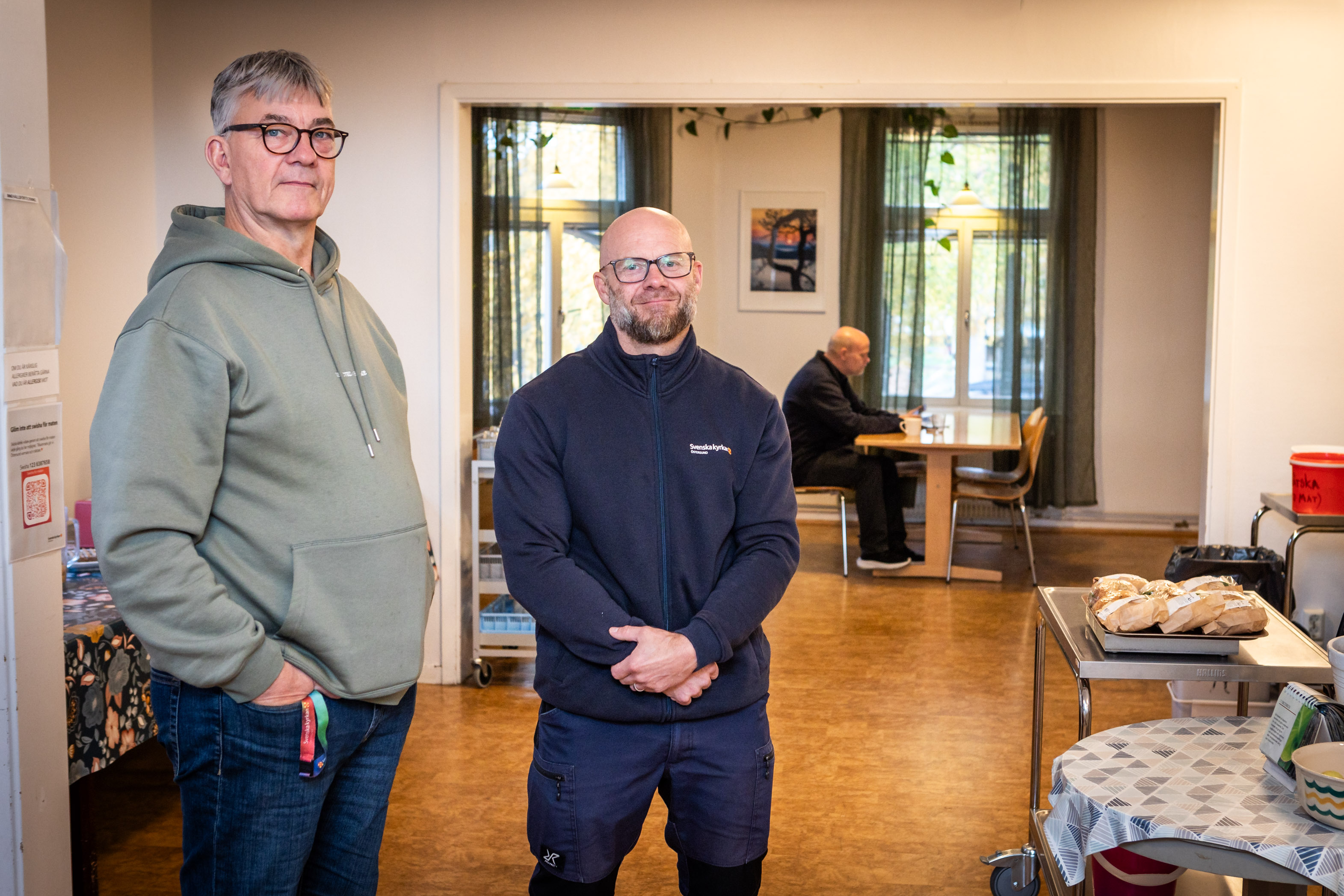 Thomas och Johan på Värmestugan