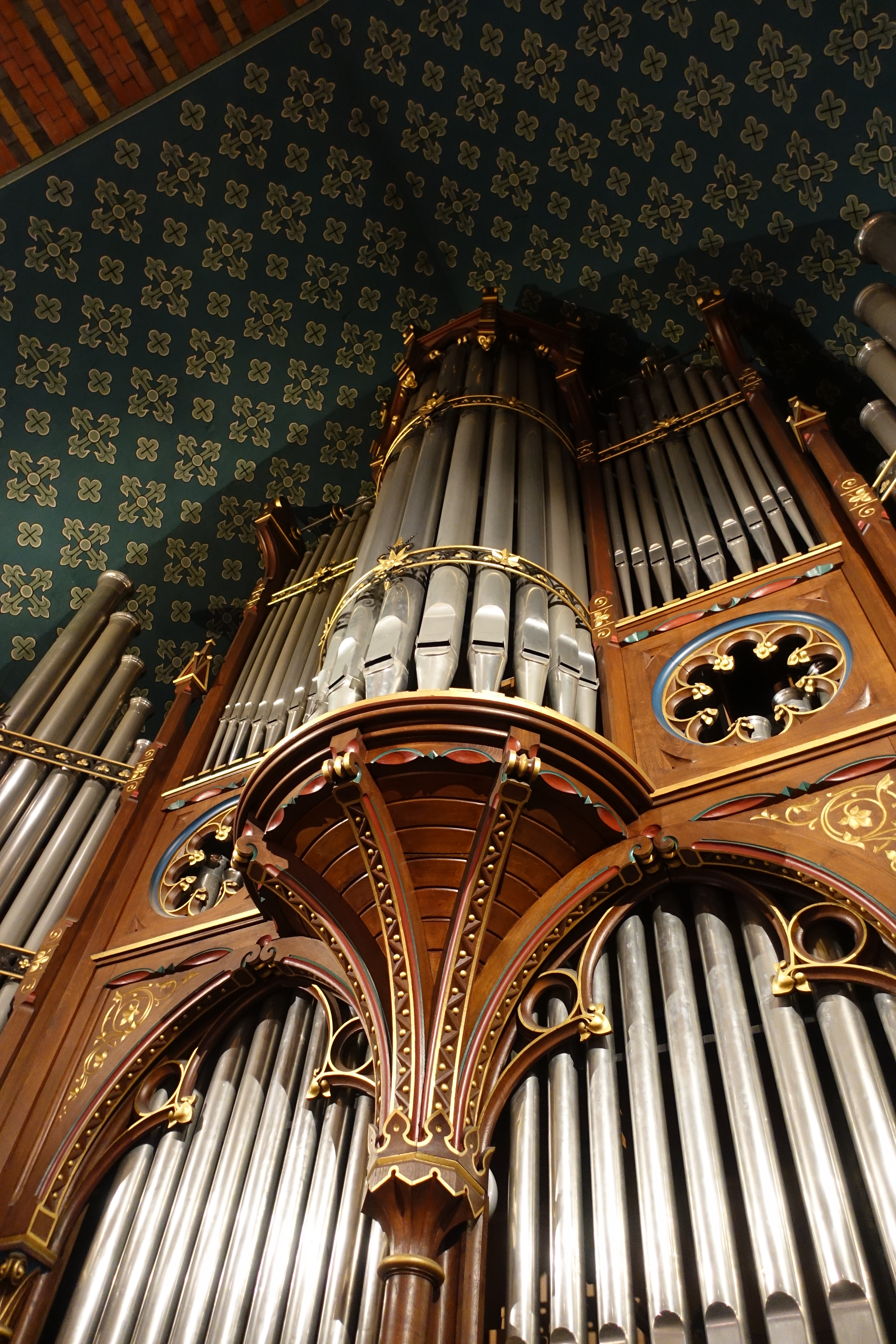 Stora orgelns framsida