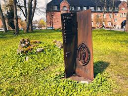 Bild på minnesmärket för Allhelgonaklostret.