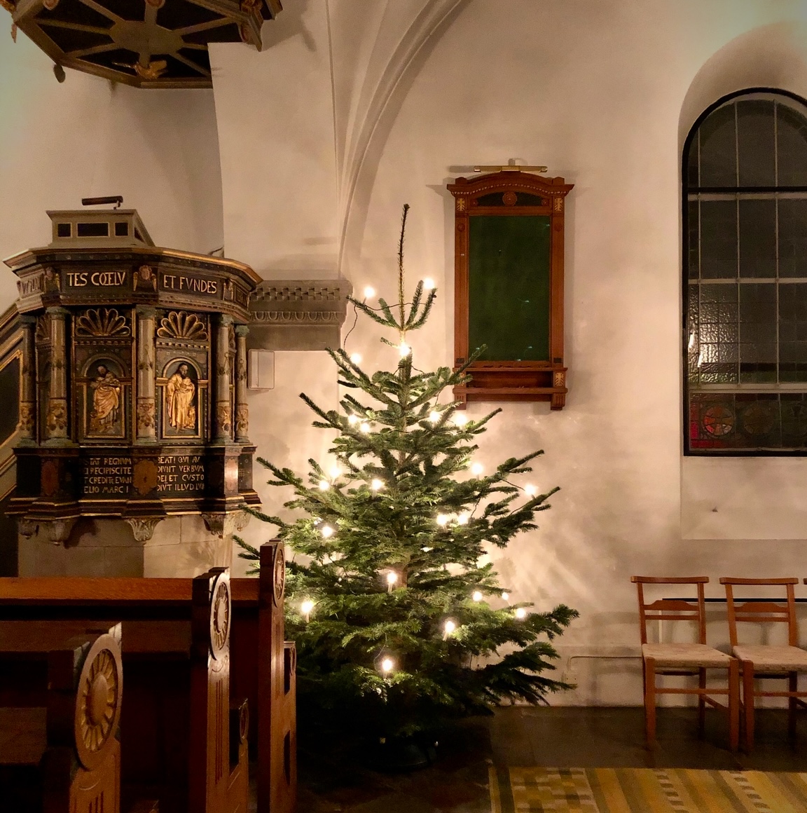 Tänd julgran i Vallkärra kyrka
