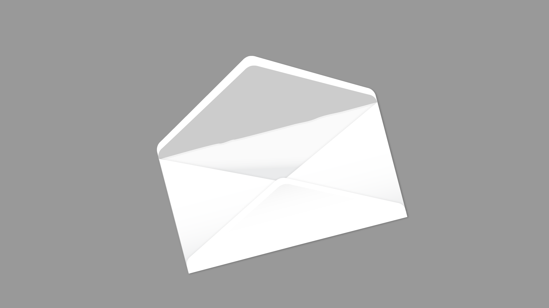 Illustration av  Öppet kuvert