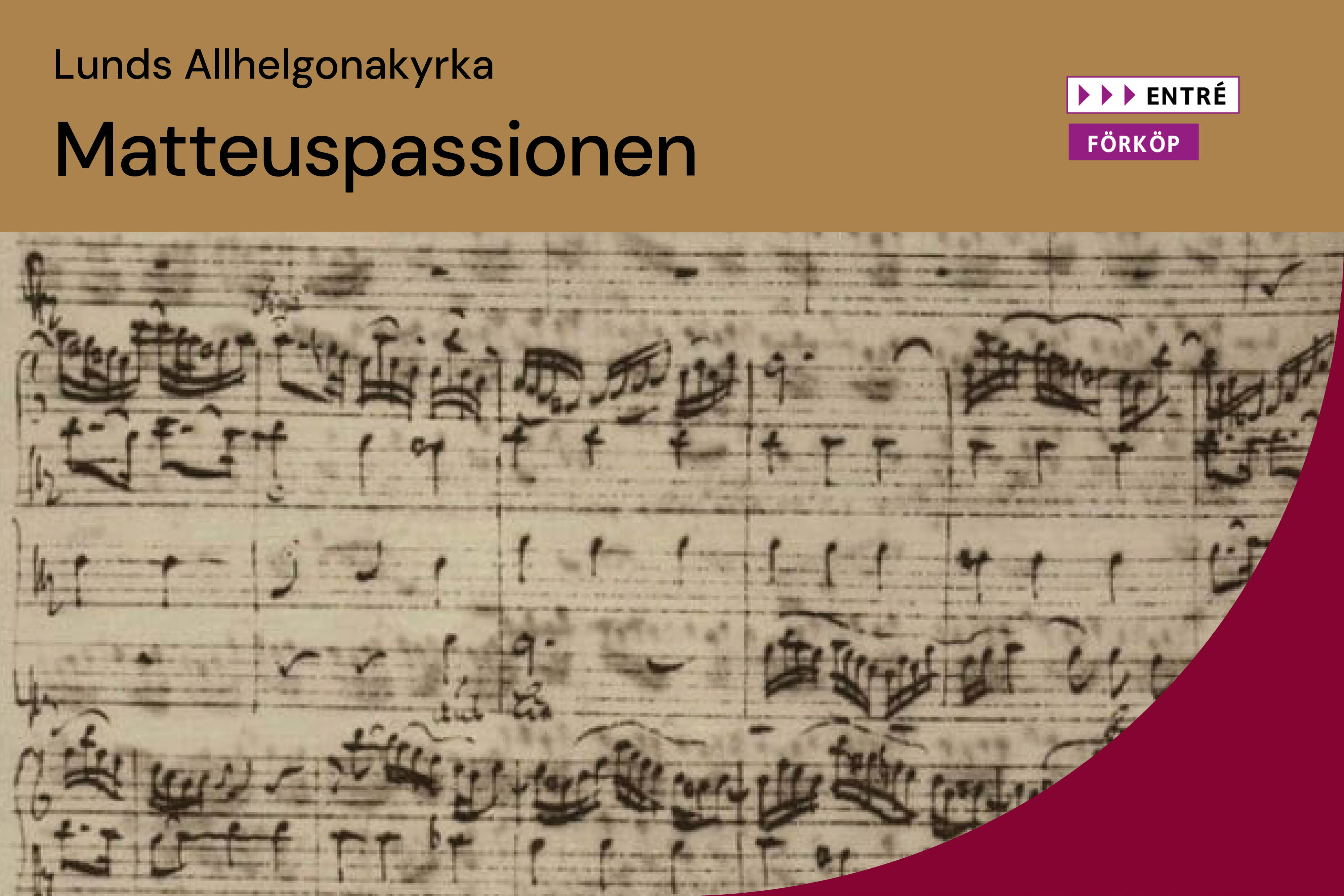 Gammal notbild av verket