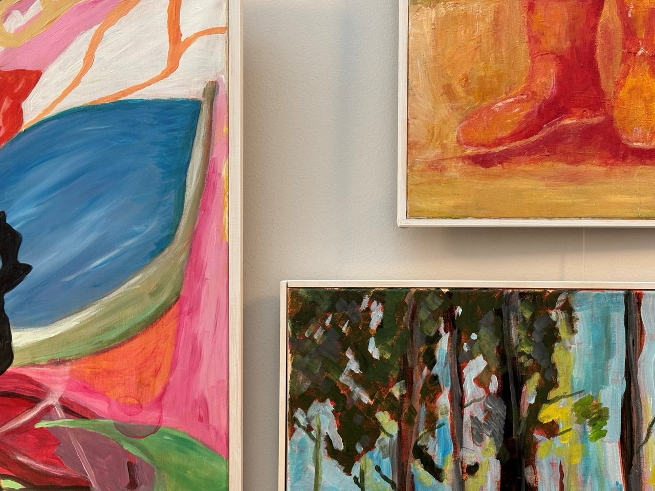 Tavlor målade i olja