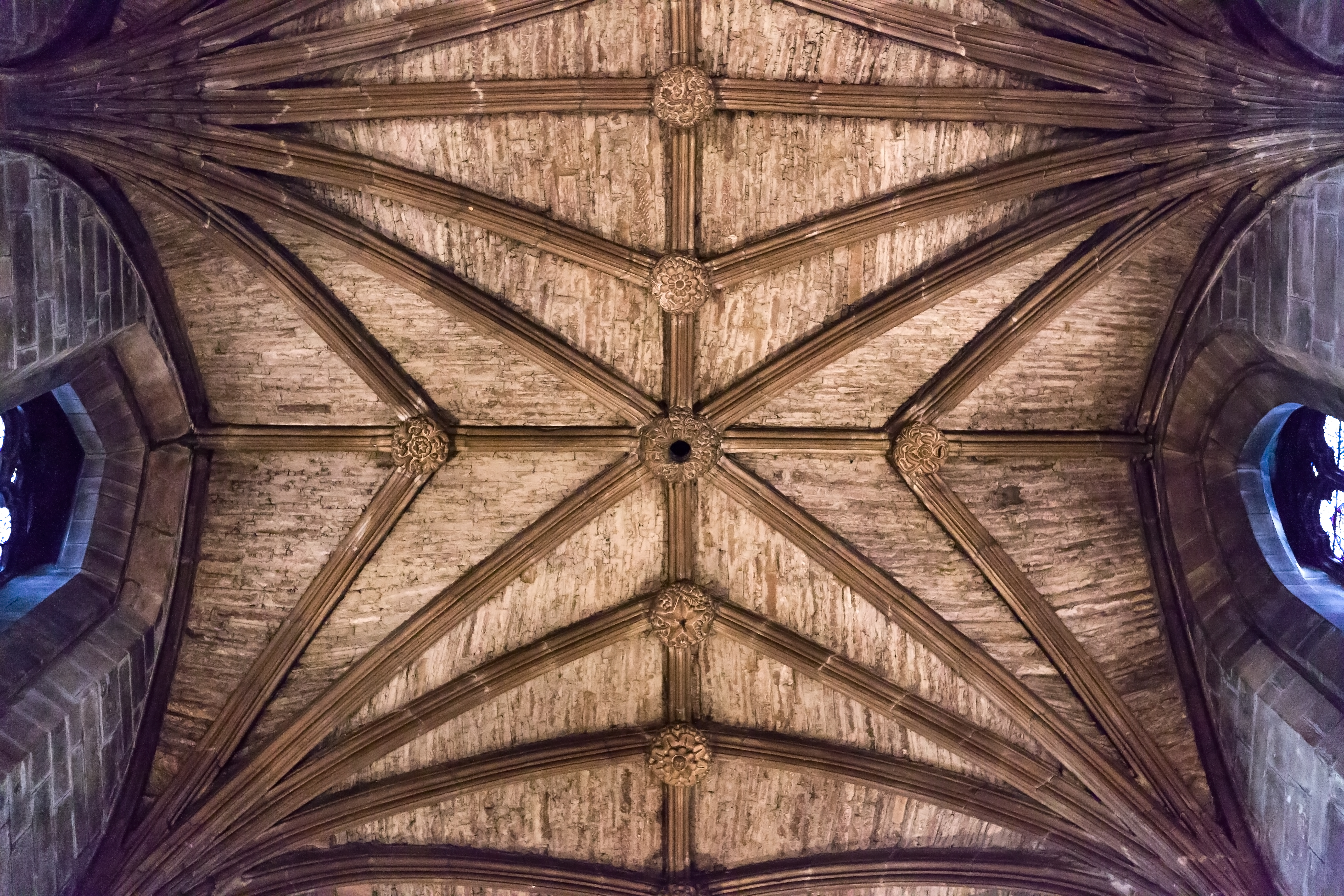 Takvalv i en kyrka.